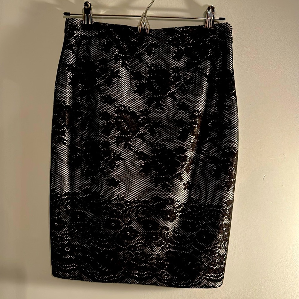 The Limited Lace Formal Skirt Black
